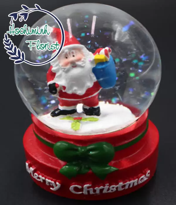 Santa Snow Globe